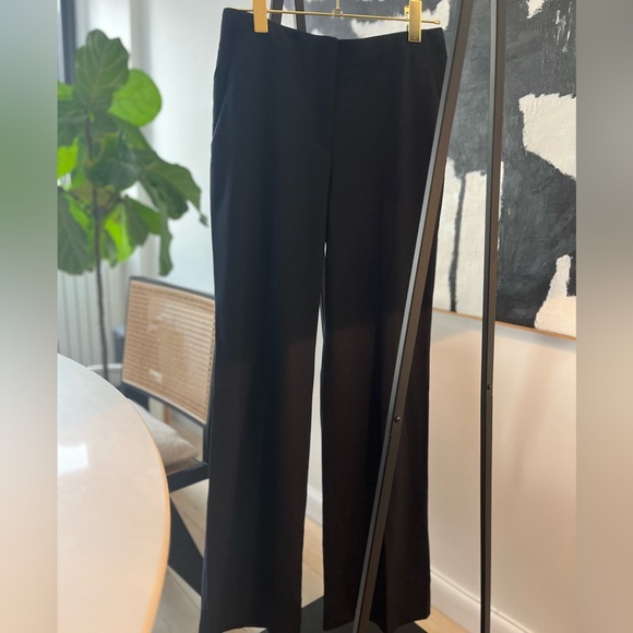 Theory Navy Wide Leg Trousers in Size 4 - Picture 1 of 3